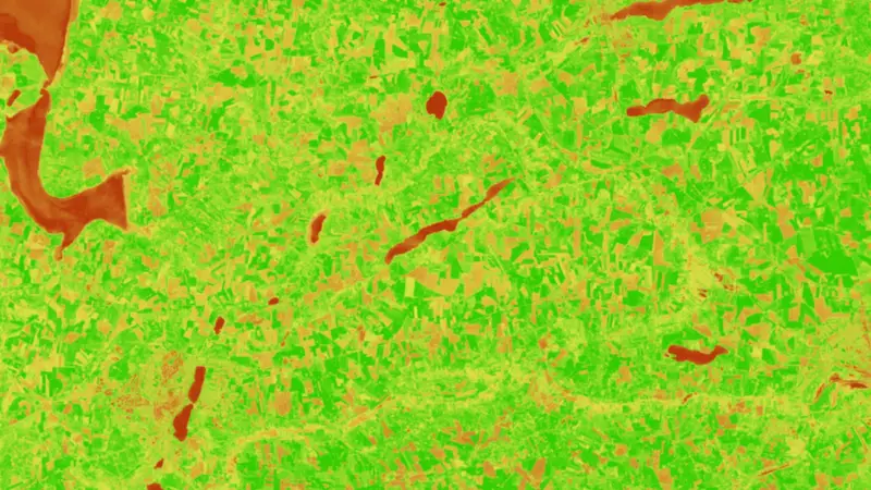 Timeseries Crop Trend Analysis